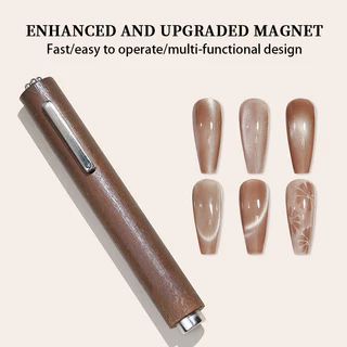 【Local】3 In 1 Strong Cat แม่เหล็ก UV/LED เล็บเจล Double-head Magnetic Stick Magnetic Rod แม่เหล็กแมวเล็บเครื่องมือเล็บ