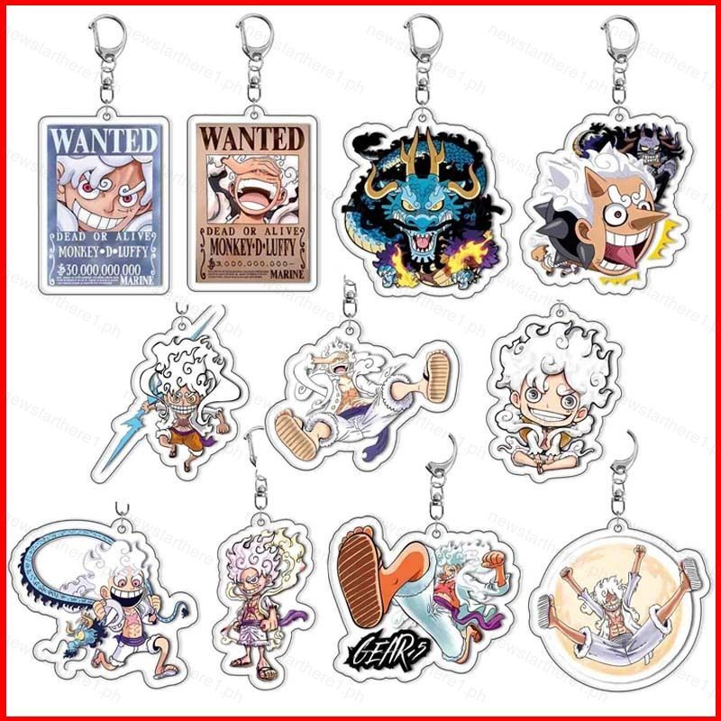 Jason ONE PIECE Monkey D Luffy อะนิเมะเกมรอบ ๆ พวงกุญแจอะคริลิคกระเป๋าเป้สะพายหลังนักเรียนจี้กระเป๋าแขวน