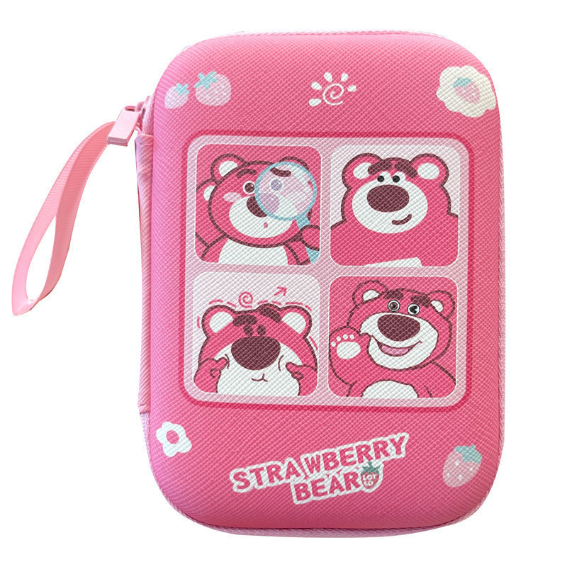 น่ารัก Snoopy Data Cable Digital Storage Bag Charger Power Bank Power Bank Travel Bag Electronic Product Accessories Organizer Bag