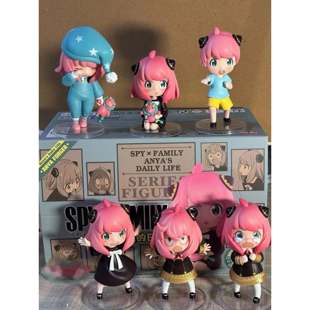Spy เล่นบ้าน Ania's Daily Anime Cartoon Doll Trend Toy Desktop Decoration