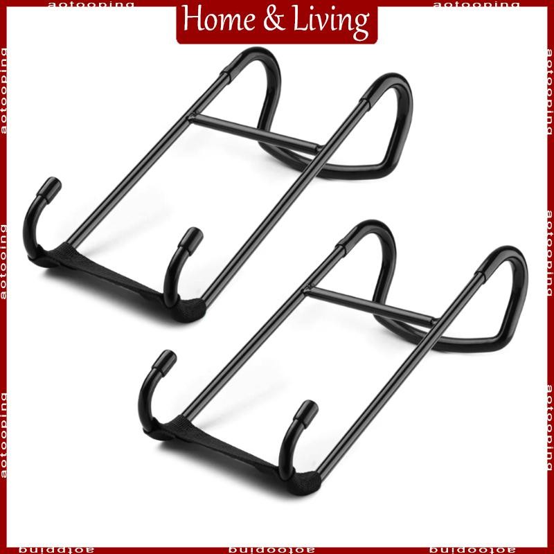 Aoto 2 ชิ้น Dumbbell Spotter Hook แขวนดัมเบล Rack Dumbbell Rack สิ่งที่แนบมาถือ 225LB สําหรับ Powerl