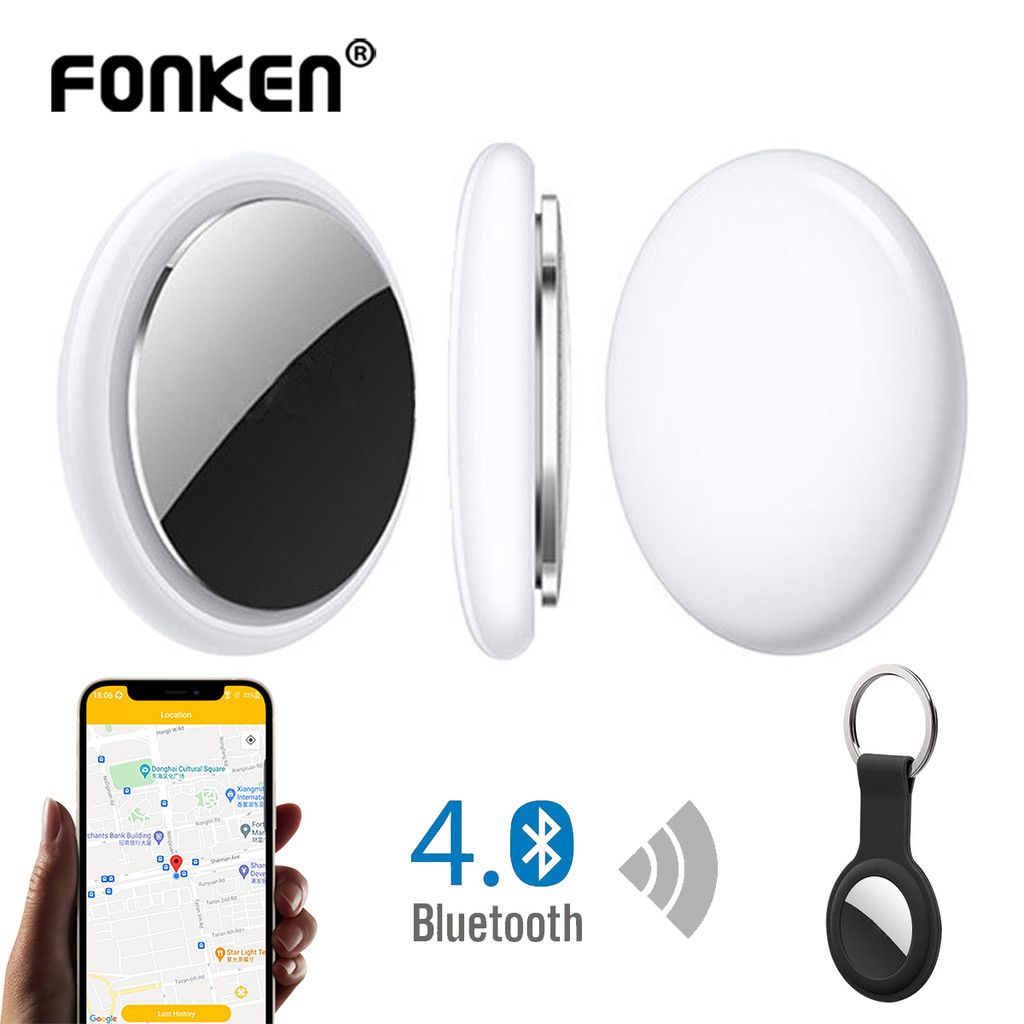 Fonken อุปกรณ์ติดตาม GPS บลูทูธ GPS ติดตาม Locator สําหรับสัตว์เลี้ยงเด็กผู้สูงอายุ GPS Locator