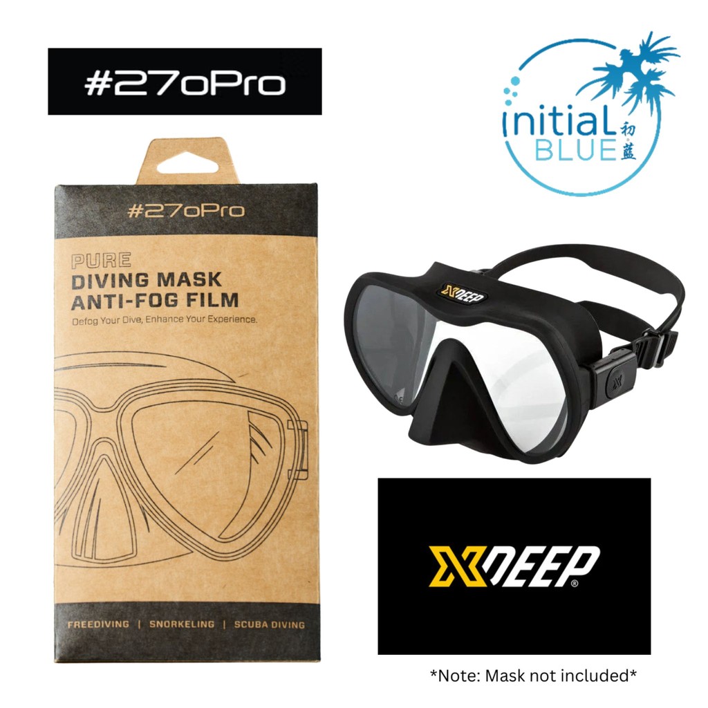 270Pro Pure Anti Fog Film - หน้ากากดําน้ํา XDeep Radical