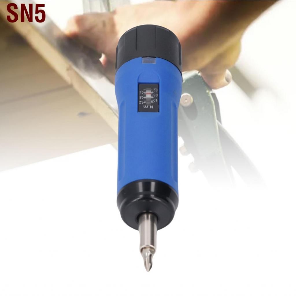 SN5 สกรูสกรูที่ตั้งไว้ล่วงหน้าไดรเวอร์ที่แม่นยำด้วยตนเองสเกลพร้อมอ่านง่ายพร้อมบิต pH slot สำหรับไฟฟ้
