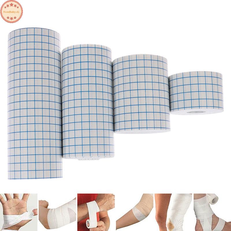 NEWBABY 1 ม้วน 4 ขนาดกันน้ํากาวปิดแผลทางการแพทย์ Fixation Tape Bandage TH