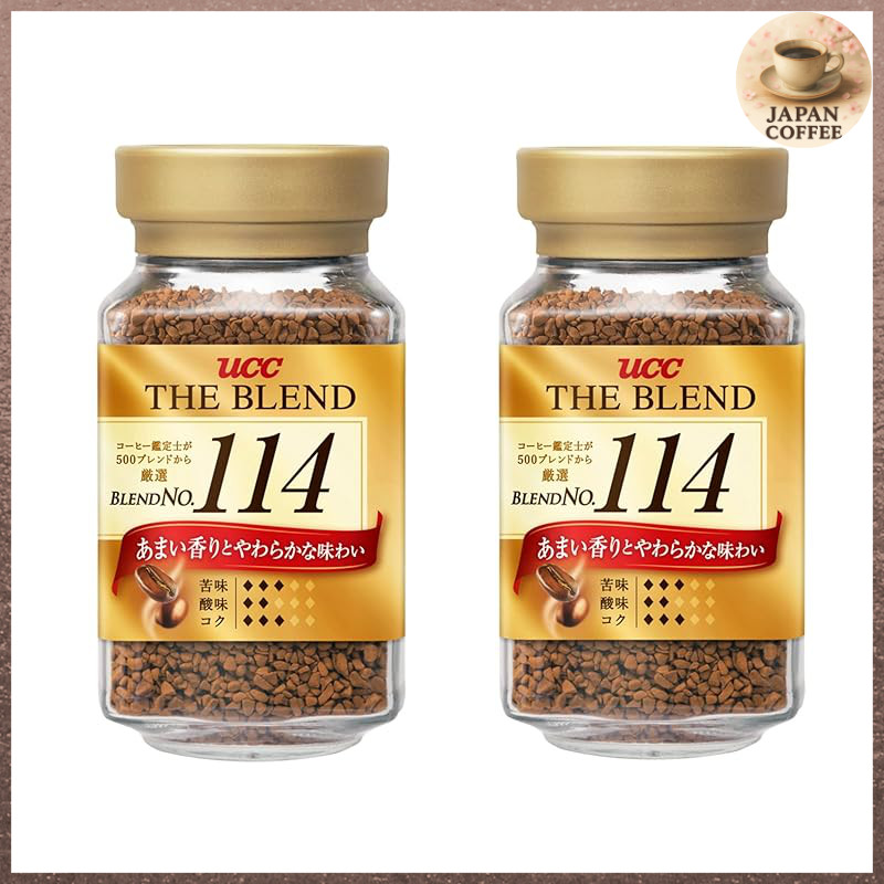 UCC The Blend 114 Instant Coffee 90g Bottle × 3 Pack