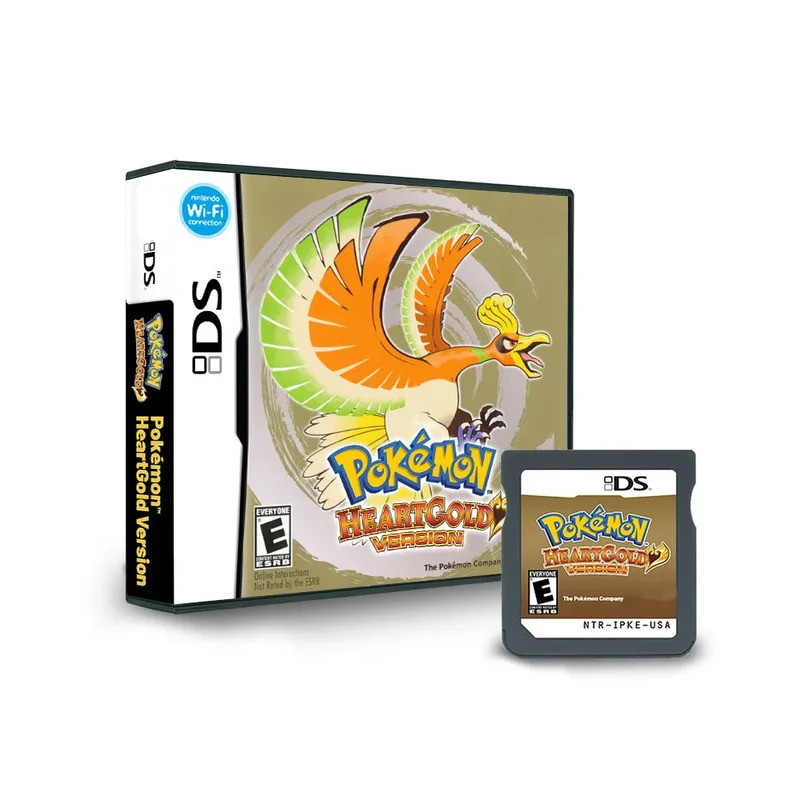 การ์ดเกม Pokemon NDS 3DS 2DS DS การ์ด SoulSilver HeartGold Platinum การ์ดเกมโปเกมอนรวบรวมงานอดิเรกขอ