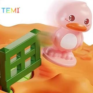 TEMI ตลกเป็ดกับดักเกมกระดานการเรียนรู้ในช่วงต้นการ์ดเกมของเล่นเด็กเกมครอบครัว ราคา ถูกที่สุด ดีลบีเคเค แกลเลอรีภาพที่ 8