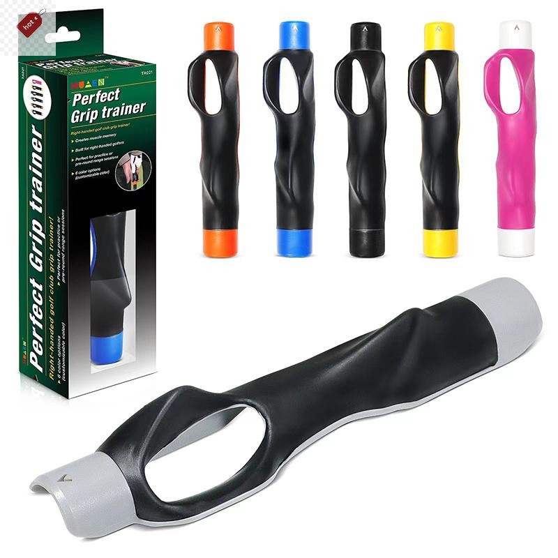 ALIK Golf Club Grip Corrector สำหรับมือใหม่ ปรับท่าจับไม้ได้ถูกต้อง เพื่อนฝึกซ้อมในและนอกบ้าน