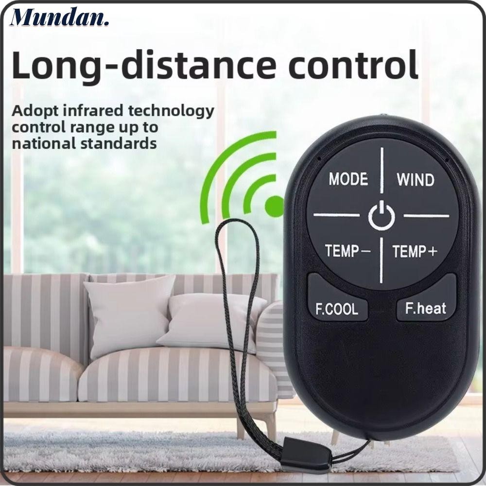 MUNDAN Universal A/C Remote Control, Mini Portable Air Conditioner Remote Control, Integrated Compat