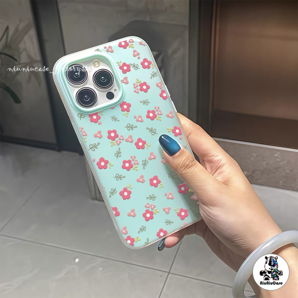 ขนมเยลลี่เรียบง่าย ดอกไม้เต็มจอ For IPhone 11 15 16 12 13 14 Pro Max Plus เคส เคสไอโฟน กันกระแทก ซิลิโคน โทรศัพท์ปกหลัง ราคา ถูกที่สุด ดีลบีเคเค แกลเลอรีภาพที่ 6