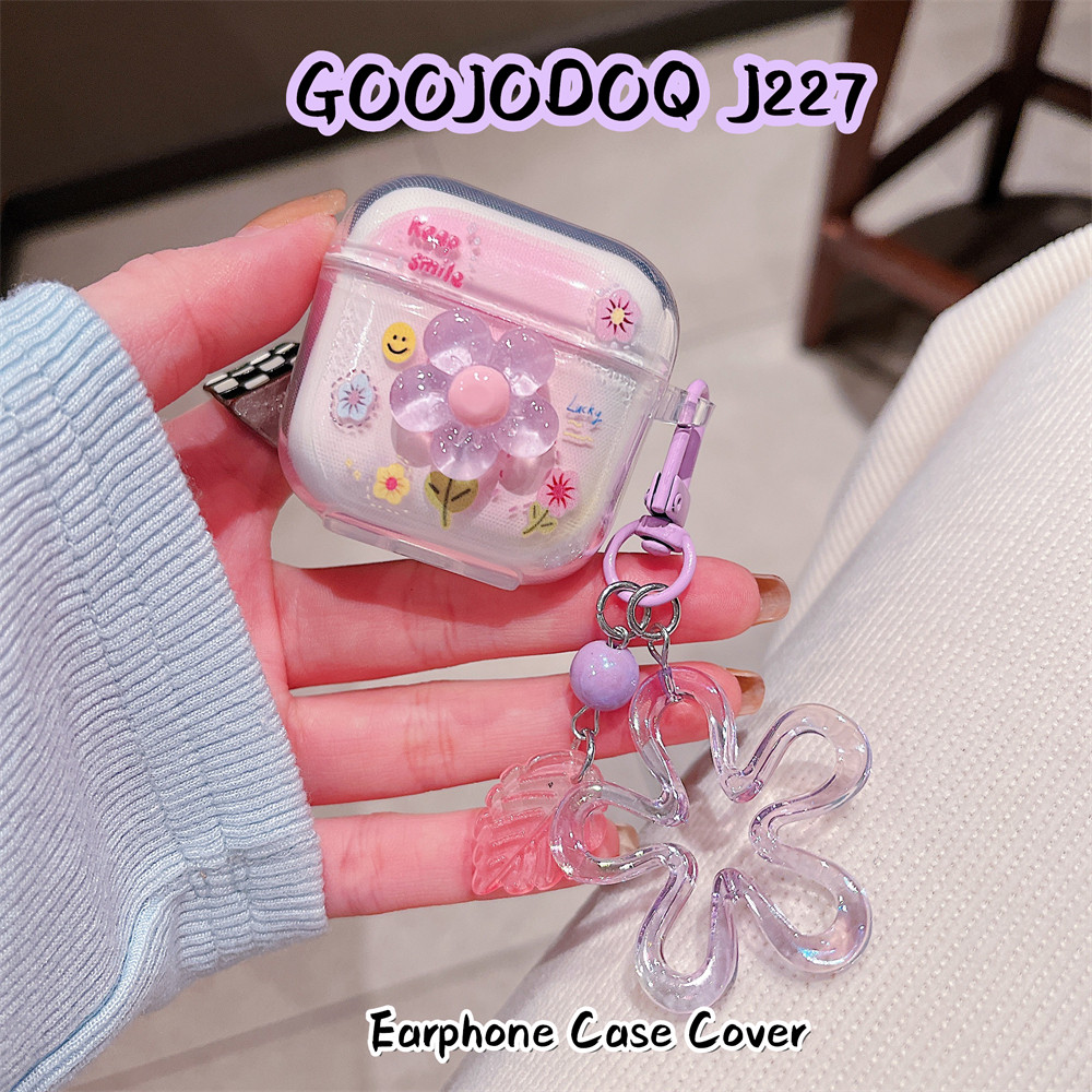 สําหรับ GOOJODOQ J227 กรณี DIY การ์ตูนสร้างสรรค์ซิลิโคนอ่อนนุ่มหูฟังกรณีปลอกฝาครอบ