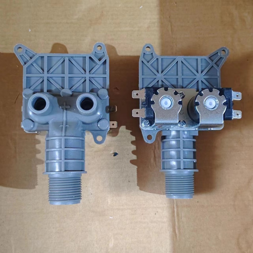 AC220V วาล์วน้ําเข้าวาล์วคู่คอยาว FCD-270-90A วาล์วฉีดน้ํา #