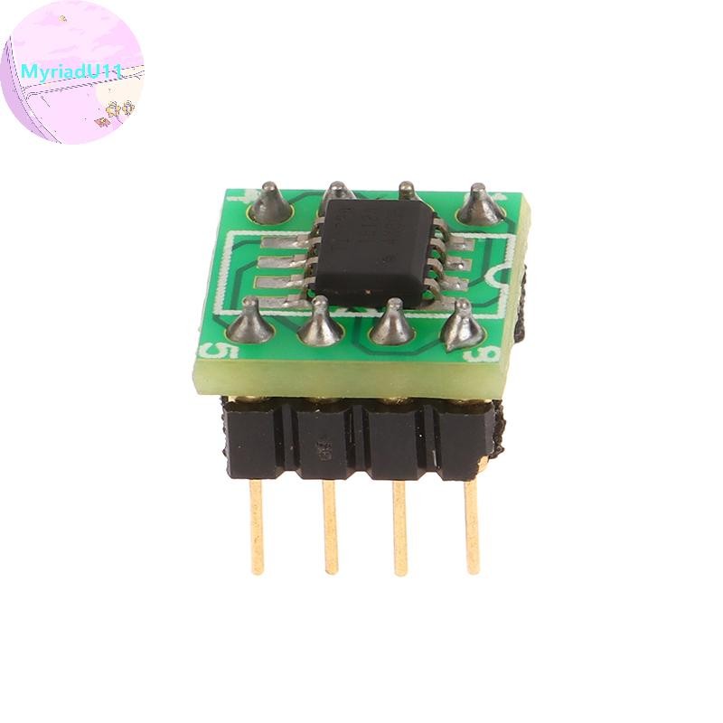 MyriadU OPA1612AIDR OPA1612A เสียงการดําเนินงานเครื่องขยายเสียงชิป SOP8 To DIP8 OPA2604 U Dual Op Am