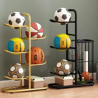 COD Basketball Storage Rack Home Ball Storage Rack Basketball Rak for Kids Organizer Rack Vertical-ZYE