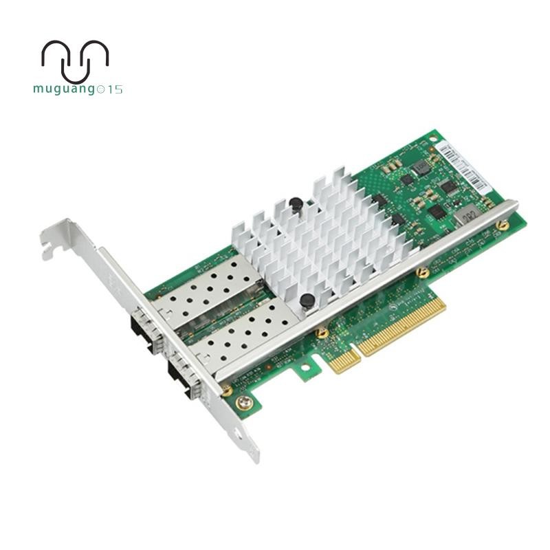 X520-DA2 การ์ดเครือข่าย X520-DA2 10GbE Dual Port SFP การ์ดเครือข่าย Dual SFP + พอร์ต PCI Express X8 