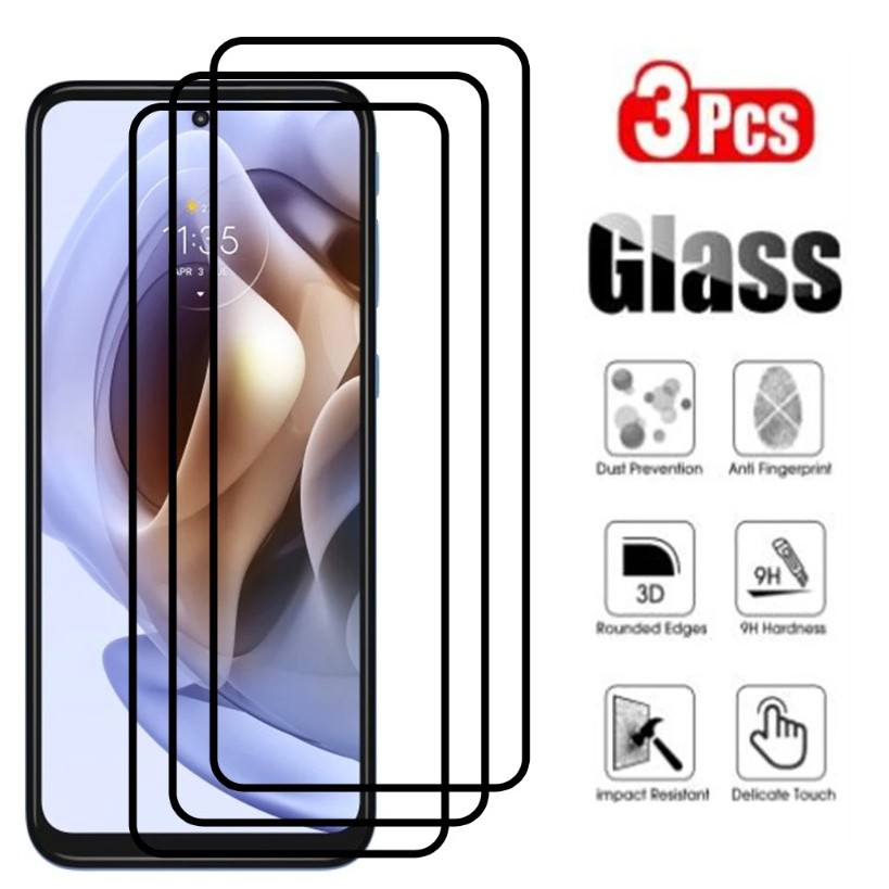 9H กระจกนิรภัยสําหรับ HMD XR21 Vibe Skyline Ridge Pulse Plus Pro HD Black Edge Clear Screen Protecto