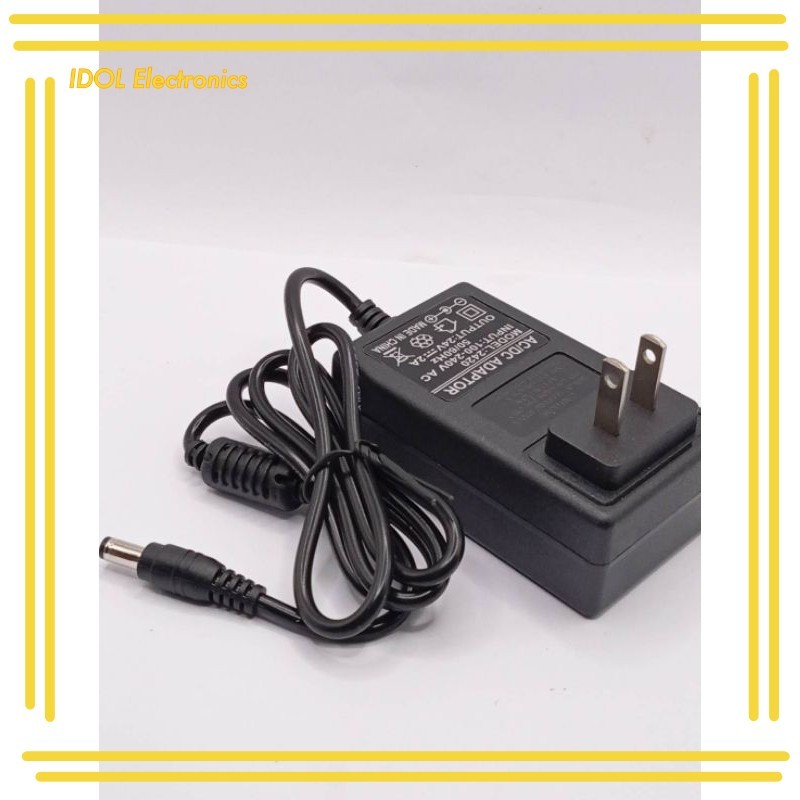 ราคาถูก! สั่งเลย! 24V2A อะแดปเตอร์ 24V 2A แจ็ค 5.5x2.5, 2.1มม ร้านในกทม