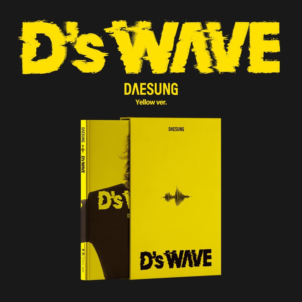 BIGBANG DAESUNG - 1st mini album [D's WAVE] (Yellow Version) (Photobook Ver.)  แดซ็อง  บิกแบง อัลบั้