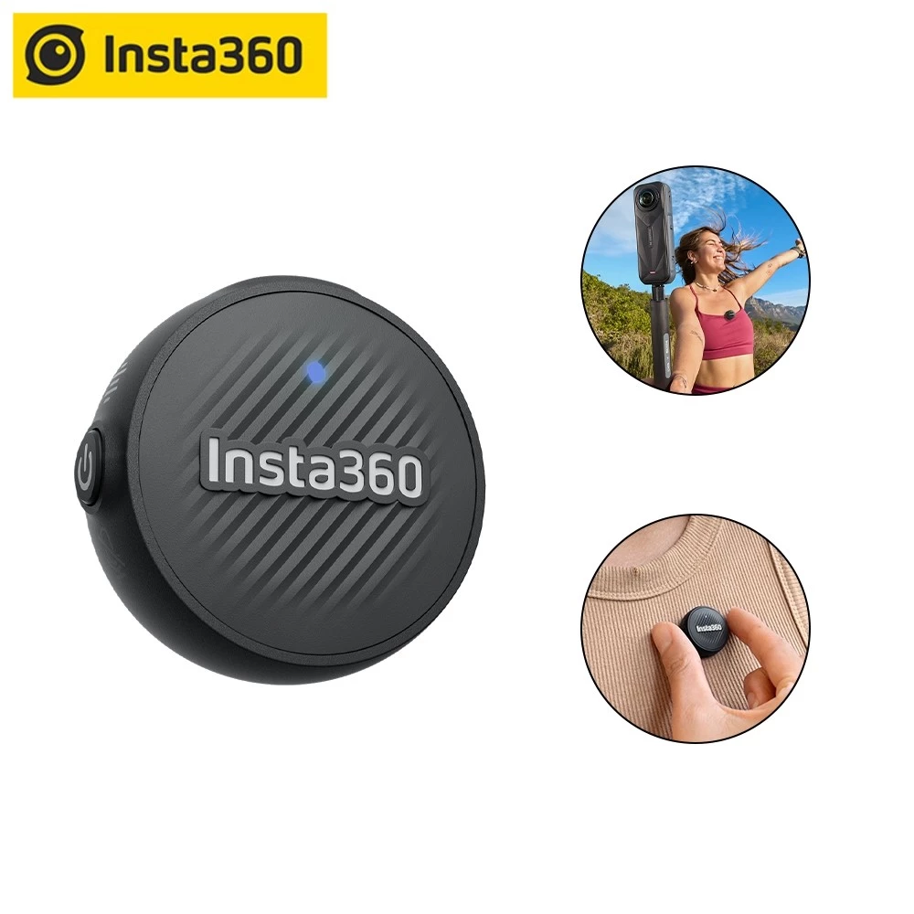 Insta360 Mic Air Transmitter ไมค์ไร้สาย ใช้ได้กับ Insta360 บางรุ่น ของแท้ By AquaproThailand thumbnail 3