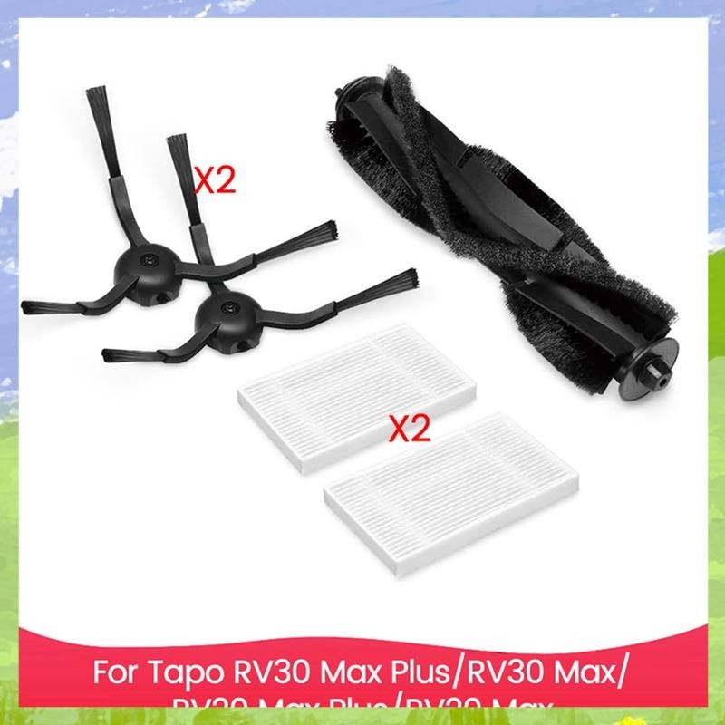 ชุดทดแทนสําหรับTapo RV30 , RV30 Max, RV20 , RV20 Max เครื่องดูดฝุ่นหุ่นยนต์