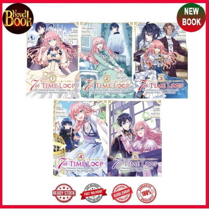 Manga 7th Time Loop (7 Book series) อังกฤษ - TokoNovelBook