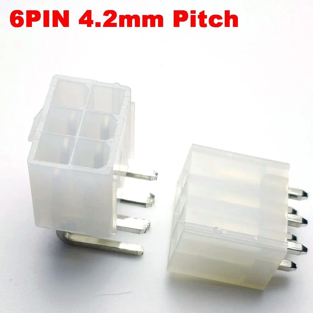 50pcs 6-pin Connector power Connector looper สําหรับ Asic miner antminer S9 S9k S9j l3 DR3 T9 Z11 Z9