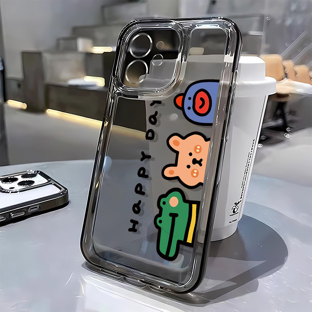 3 In1 สัตว์ขนาดเล็กโปร่งใสสําหรับRealme 13 Pro 11pro + 14pro14pro + 9pro 9pro + 8 4Gเคสโทรศัพท์กันกร