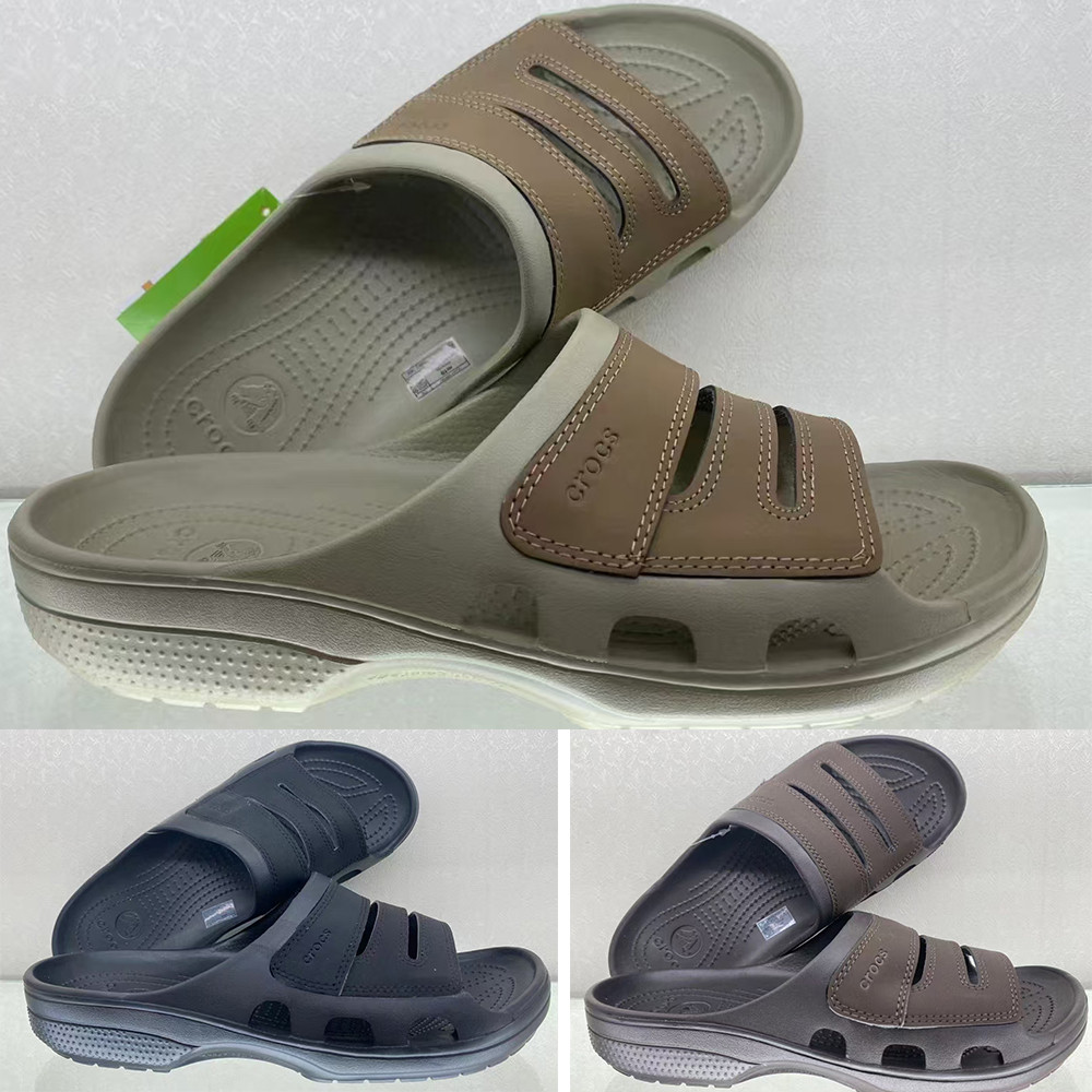 Yukon Messa Slide 2 Cross Sandals รองเท้าแตะผู้ชาย Yukon Slide ใหม่
