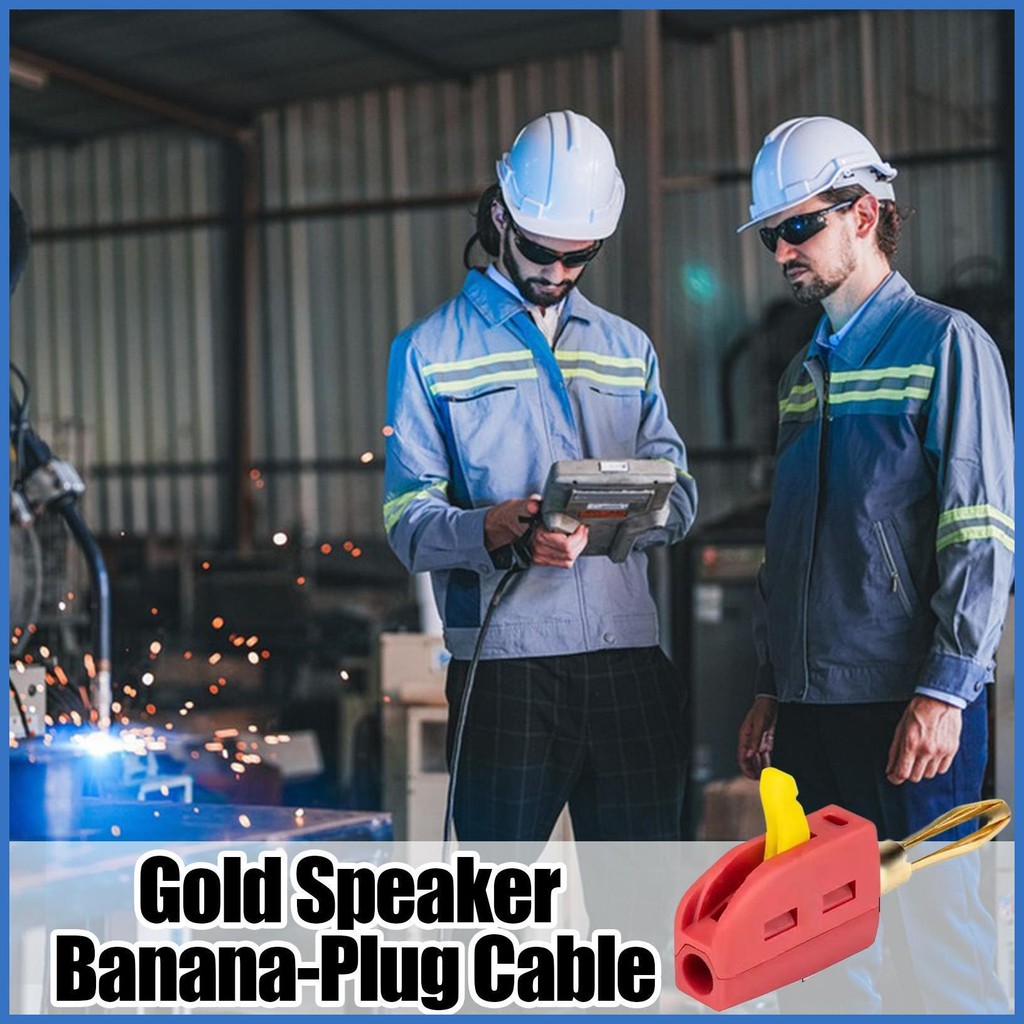 ปลั๊กกล้วยลําโพง ขั้วต่อสายไฟ ขั้วต่อกล้วย เชื่อมต่ออย่างรวดเร็ว ขั้วต่อลําโพง Banana Jack Banana ma