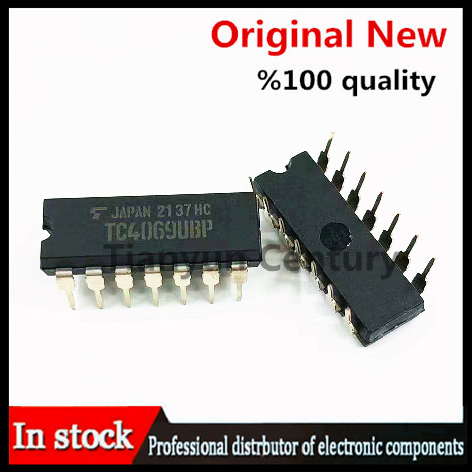 5 ชิ้น TC4001BP TC4013BP TC4021BP TC4052BP TC4069UBP TC4093BP TC4469CPD TC4584BP DIP en สต็อก