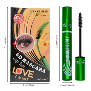 YTL Shening 5D Curling มาสคาร่าสีดํากันน้ํา Smudge Proof 24H สวมใส่ธรรมชาติ Extension Ultra Volumizing
