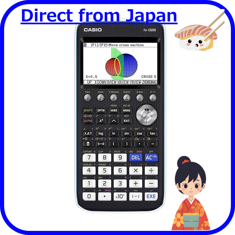 Casio Color Graphing Calculator fx-CG50-N [Made in Japan]
