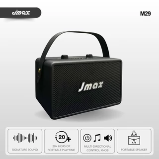 JMAX-JM29 ลำโพงบลูทูธ พร้อมสายหิ้ว ปรับเบสได้ เชื่อมต่อ2ตัวได้ 30W แท้100% ไร้สาย