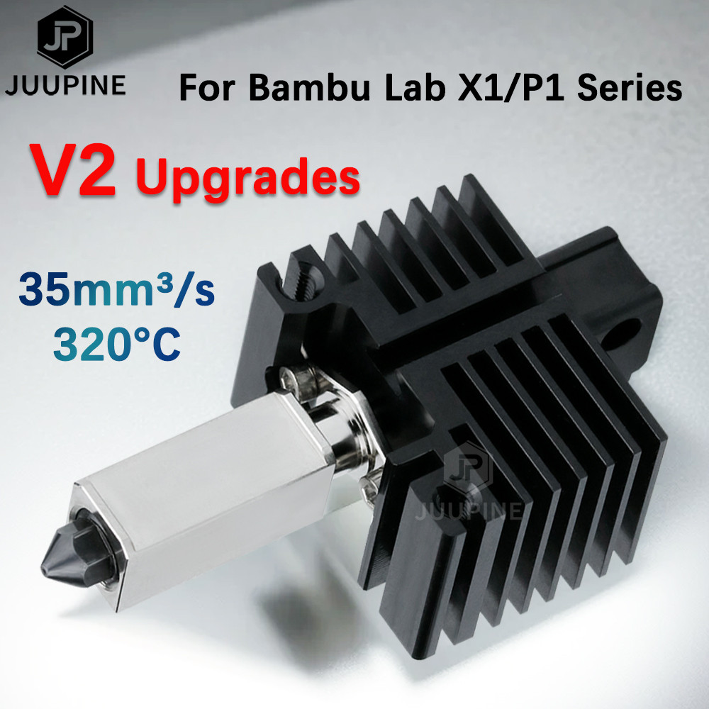 V2 For Bambu Lab Hotend Hardened Thermistor Nozzle Heating For Bambulab Hot End P1s P1p X1 X1C Carbo