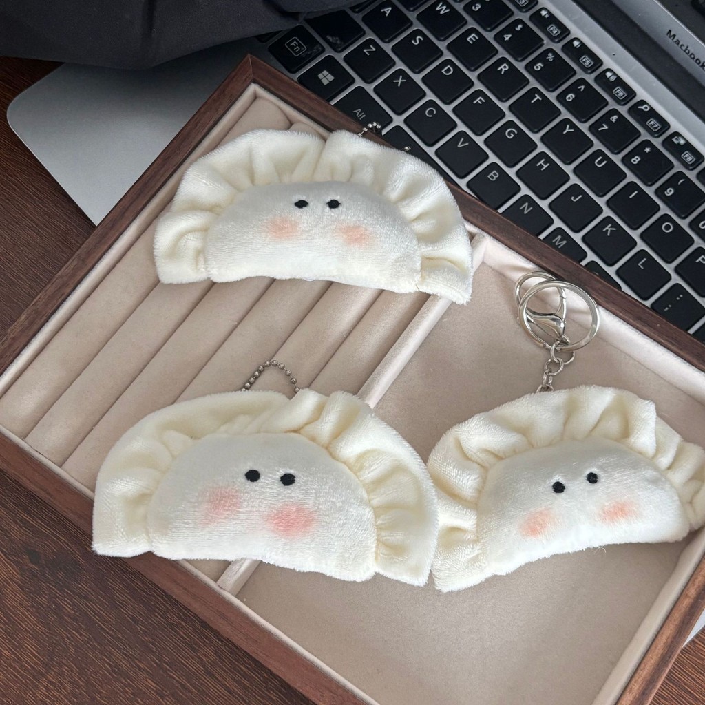 ตุ๊กตาเกี๊ยวแบบใหม่ พวงกุญแจและจี้ อุปกรณ์แต่งกระเป๋า พร้อมเป็นของขวัญ