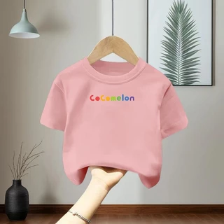 [ จัดส่งในไทย ] เสื้อยืดเด็กลายอังกฤษ 6 สี เหมาะสมใส่ได้ทุกวัยตั้งแต่ 1-12 ปี