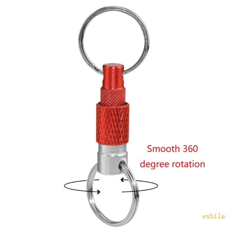 Exhila Key Detacher Breakaway Key Rings กุญแจรถสะดวก Quick Release Easy Detachabl
