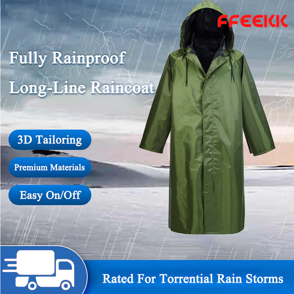 เสื้อกันฝนกันน้ำผ้าน้ำหนักเบาพิเศษ