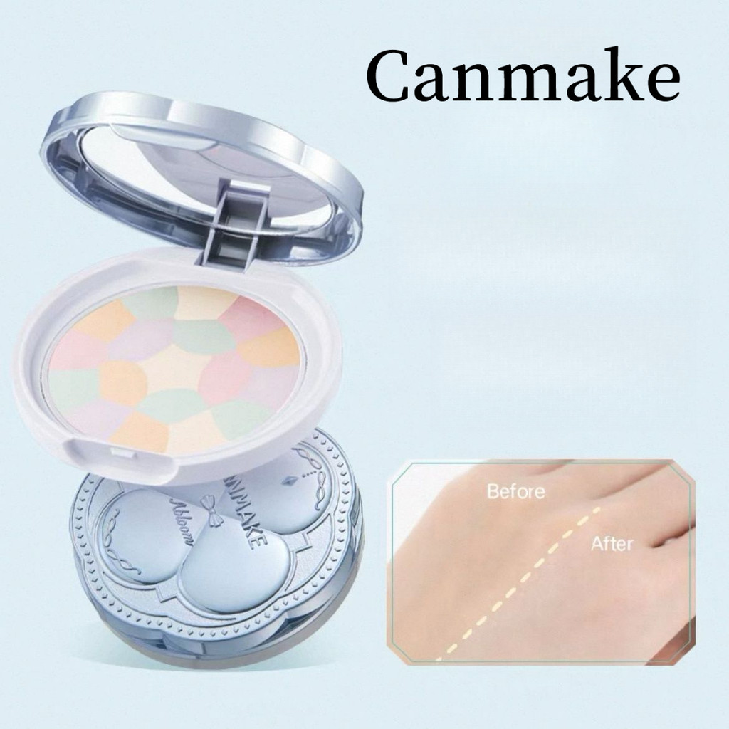 Canmake Powder Cake Marshmallow Limited Version Of Makeup Oil Control Sun Protection Translucent Invisible Pores Natural Matte Face Makeup Powder Cake Facial Makeup