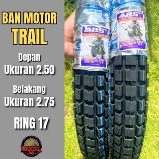 Promo Ban Luar Semi Trail Ring 17 Ukuran Depan 2.50 Belakang 2.75 iman store group (FULLPRES HIGH QUALITY)