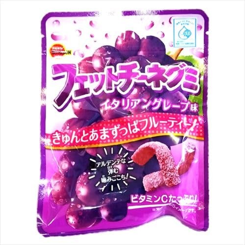 Bourbon Fettuccine Gummy Italian Grape Flavor 50g- Shipping from Japan -

