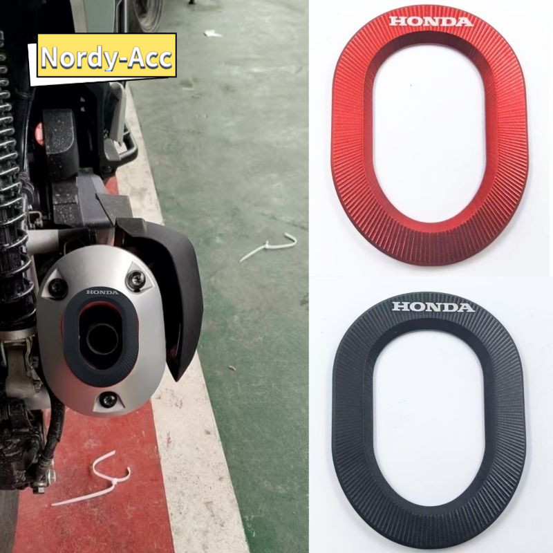 เข้ากันได้กับ Honda PCX160/Wuyang-Honda 2022-2025 รุ่น - ท่อไอเสียท่อตกแต่งฝาครอบป้องกัน