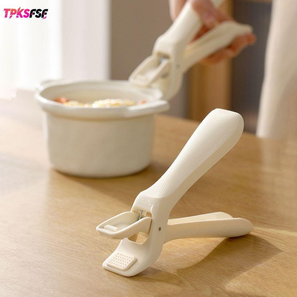 คลิปป้องกันการลวก TPKSF, Gripper คลิปชามในครัวกันลื่น, คลิปหนีบชามอาหารแหนบซิลิโคนทนทานป้องกันการลวก