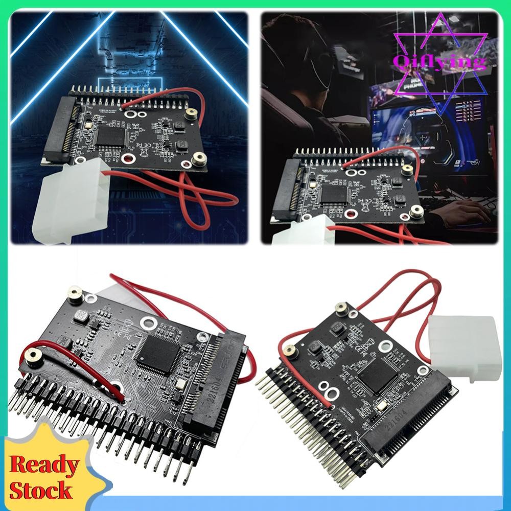 MSATA SSD ถึง 44Pin 3.5 นิ้ว IDE อะแดปเตอร์การ์ด mSATA SSD ถึง 3.5 นิ้ว IDE SSD