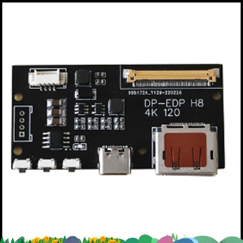 Super DP to EDP 4K 120HZ DIY4K Driver Board 4K 2K 1080 อะแดปเตอร์สําหรับจอแสดงผลแบบพกพา (A) ติดตั้งง