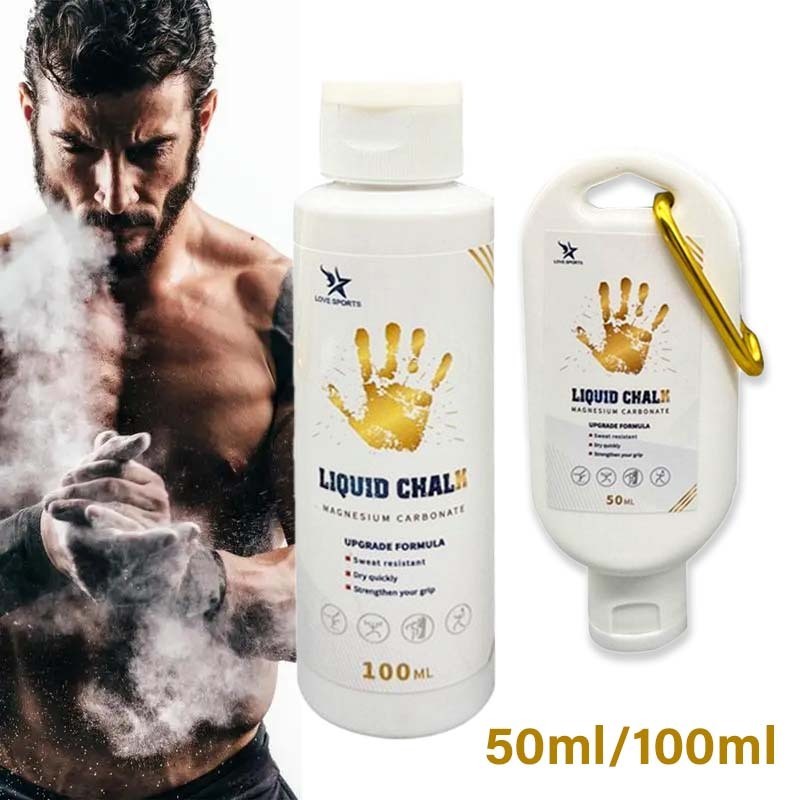Fitness Liquid Chalk 50ml 100ml Non-Slip Magnesium Powder Gym Liquid Chalk