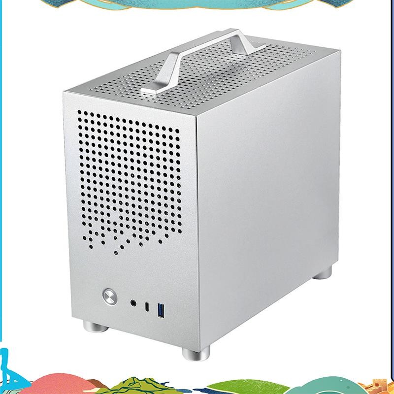 เคส Micro-ITX เคส PC SKTC A17 SGCC เคสคอมพิวเตอร์รองรับ Micro-ITX Mini PC