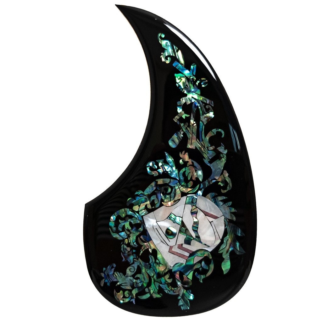 Acoustic Guitar Pickguard Abalone Inlaid สําหรับ Martin D45 อุปกรณ์เสริมกีตาร์อะคูสติก