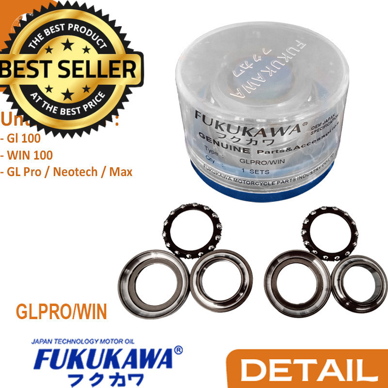 คอพวงมาลัยแฮนด์ Honda GL Win CB 100 Tiger Revo Mega Pro Primus GL Pro Neotech Max STD Fukukawa